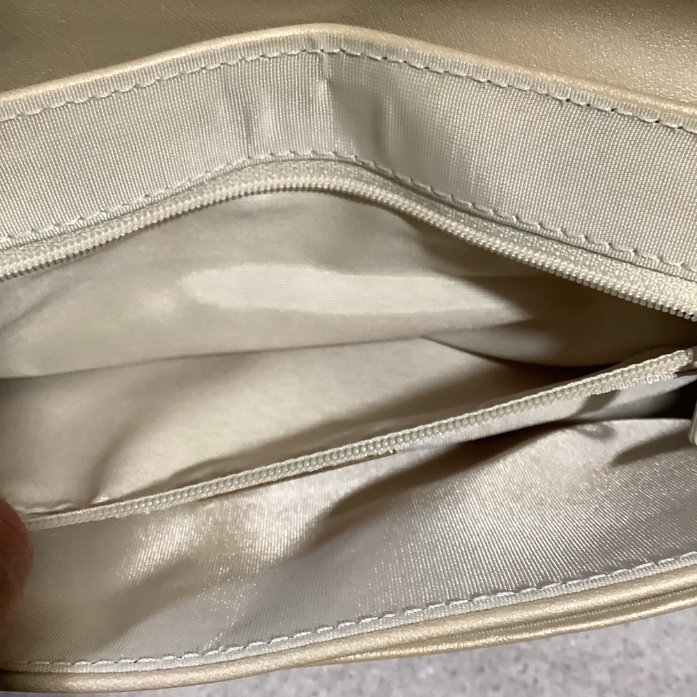 Giani Bernini Metallic Gold Mini Baguette Shoulder Bag - Picture 10 of 13